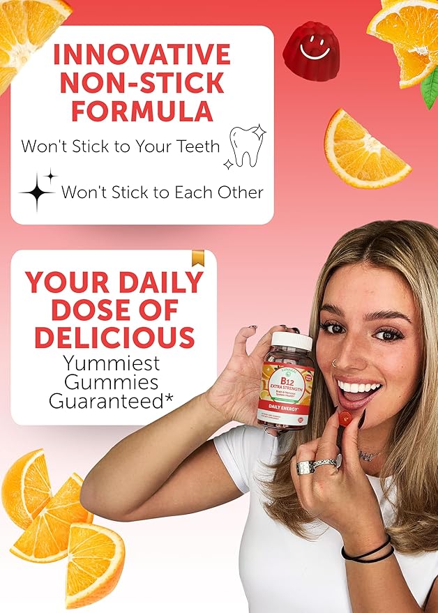 Lunakai Vitamin B12 and Collagen Gummies Bundle - 3000 mcg Methylcobalamin High Absorption Energy Gummies - Non-GMO Anti Aging Supplements for Men & Women - 30 Days Supply