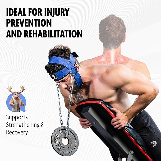 DMoose Neck Harness for Weight Lifting - 30"