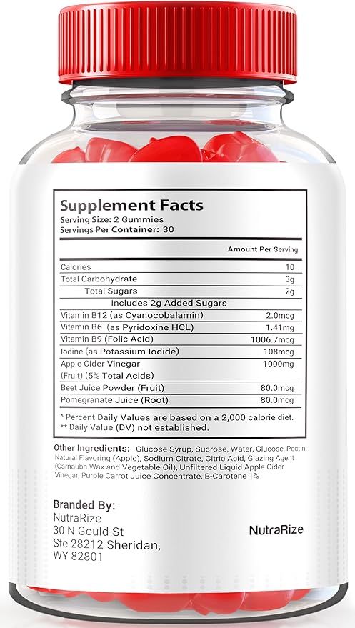 Vital Surge Gummies, VitalSurge Gummies All Natural, Vital Surge Gomitas, Apple Cider Vinegar Supplement, Official Vital Surge Gummies Reviews (60 Gummies)