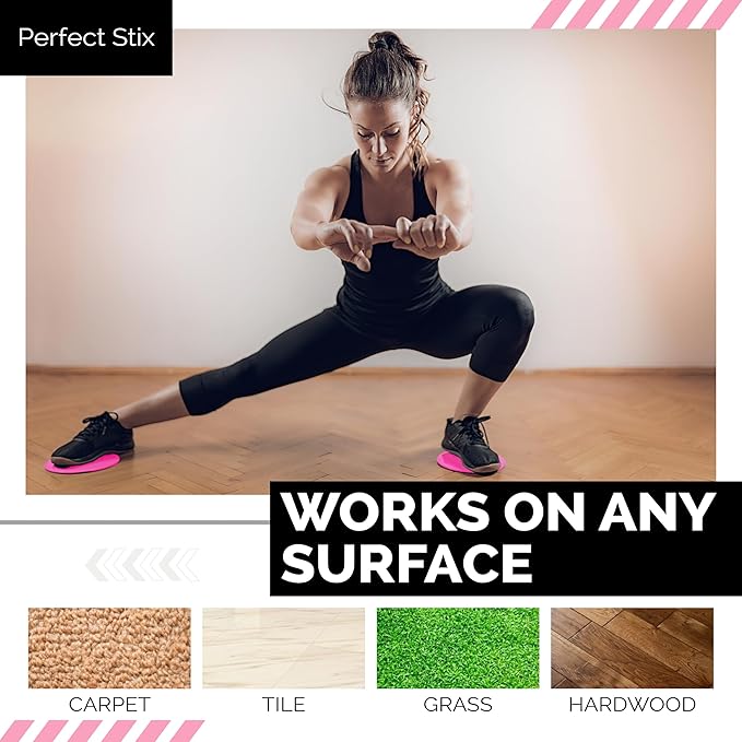 Perfect Stix Peak Performance Sliders Fitness Equipment Floor