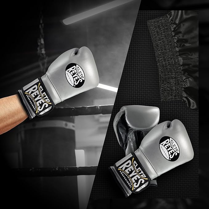 CLETO REYES Training Gloves with Leather Strap & Attached Thumb and Hook & Loop Closure