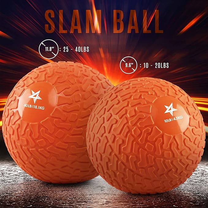 Yes4All Slam Ball 10-40lb Medicine