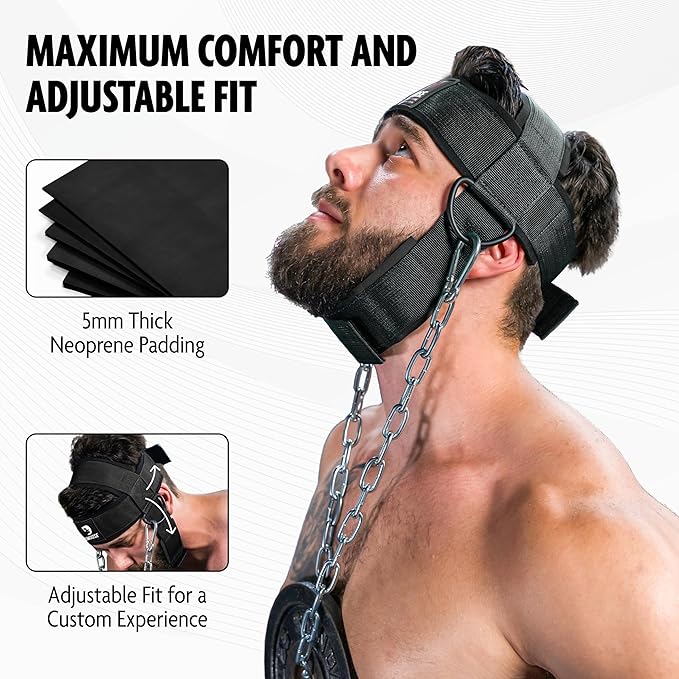 DMoose Neck Harness for Weight Lifting - 30"