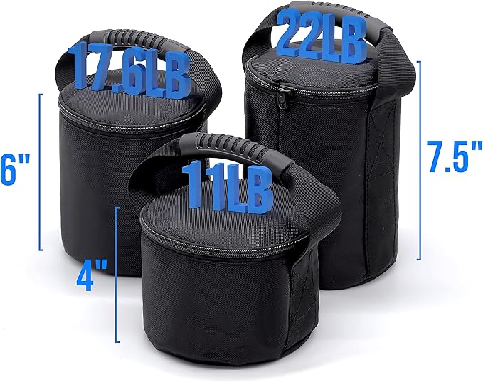 Silfrae Adjustable Soft Kettlebell Sandbag Soft Sand Bag