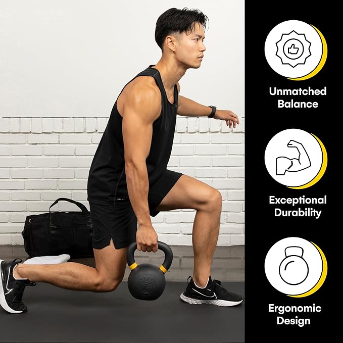 Kettlebell Kings Powder Coated Kettlebell Weights - 9-97