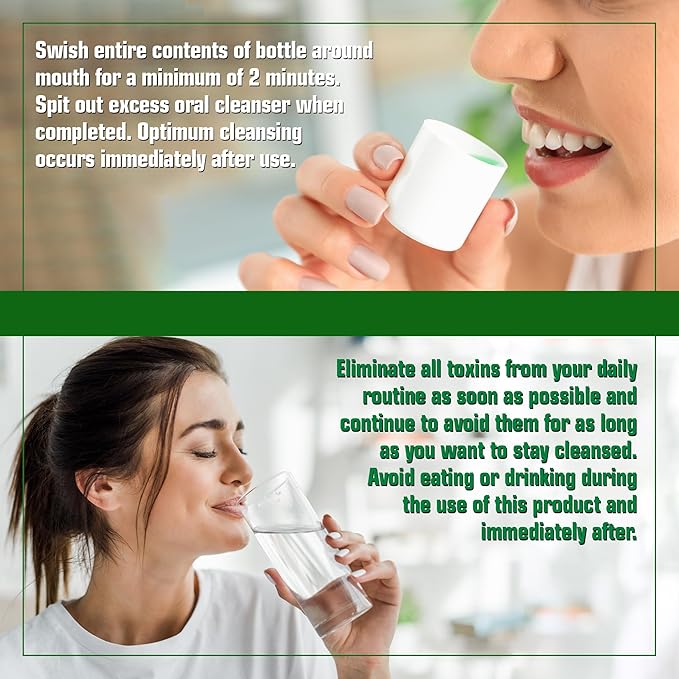 Strip Detox Oral Cleanser Extra Strength Instant Cleansing -Potent Deep System Cleanser - Formulated to Be Stronger & Faster Than Other Oral Cleansers (1 oz)