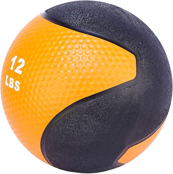 Signature Fitness Workout Exercise Fitness Weighted Medicine Ball