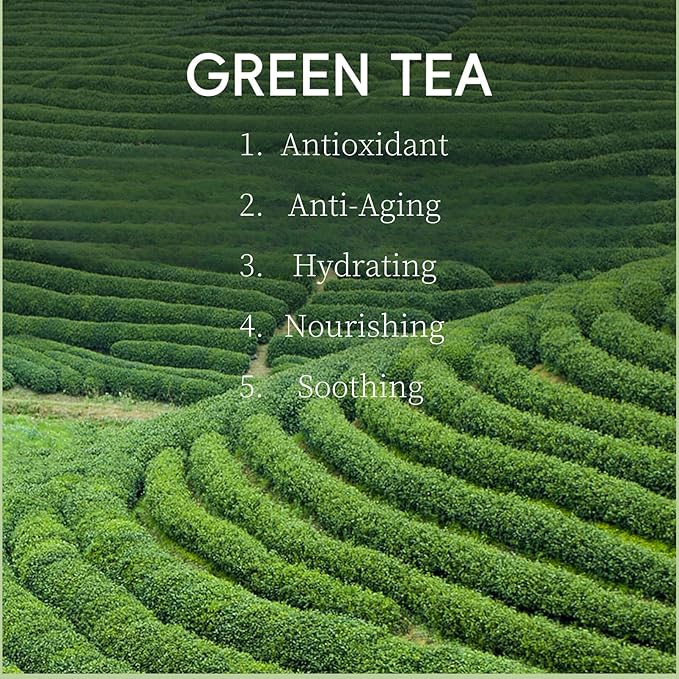 Green Tea Skin Care Kit Teenage Girls Gifts - Teen Skin Care Set Antioxidant - Hydrating Skincare Set with Face&Eye Cream,Toner,Serum,Cleanser - Mother's Day Gifts - Travel Essentials for Women (7PCS)