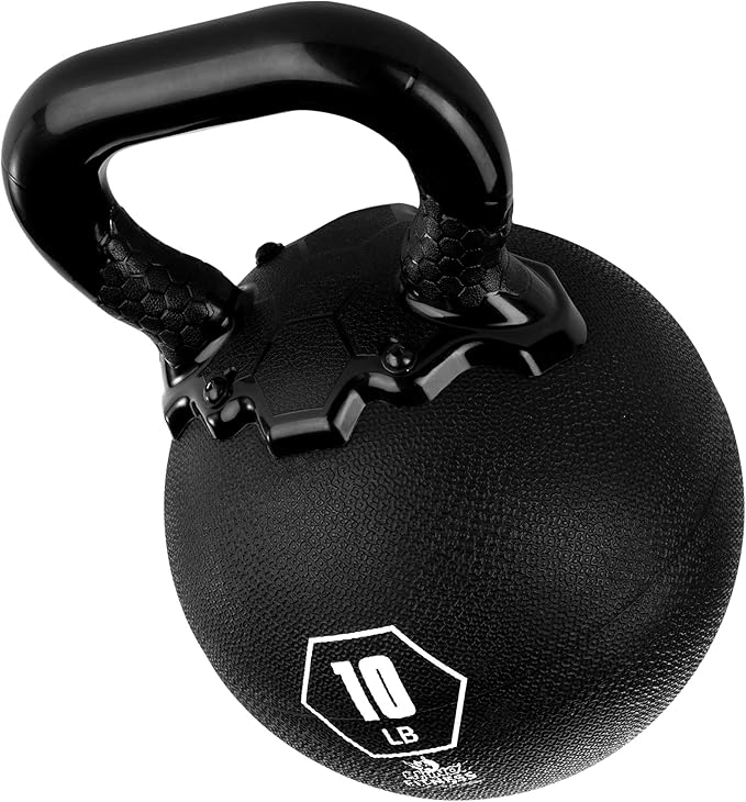Champion Sports Rhino Kettlebell Rubber Weights