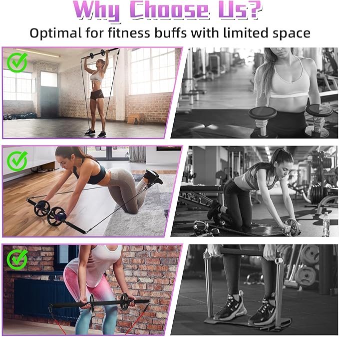 Portable Resistance Band Bar