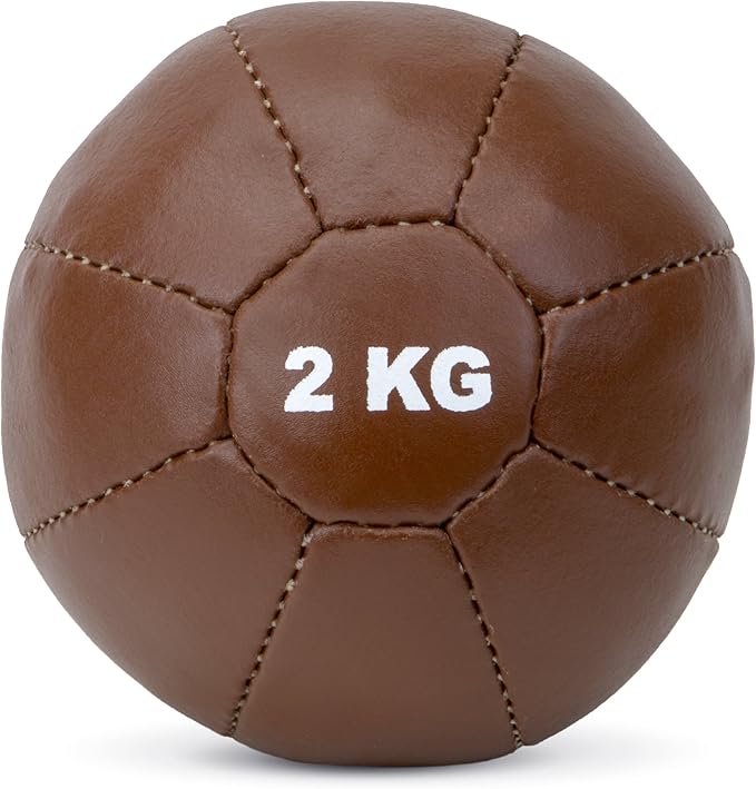 Crown Sporting Goods Vintage Soft Touch Leather Weighted
