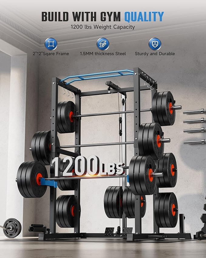 Sportsroyals Power Cage 1600lbs Multi-Function