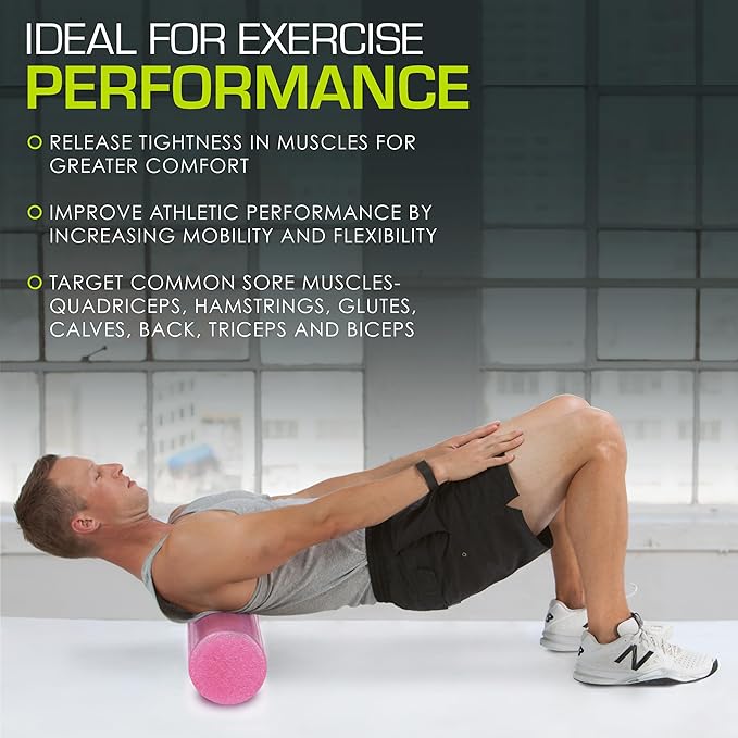ProsourceFit High Density Foam Rollers 12 - Inches long