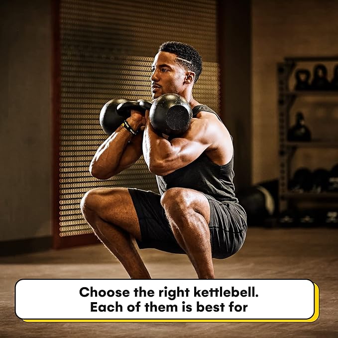 Kettlebell Kings Powder Coated Kettlebell Weights 5-90 LB