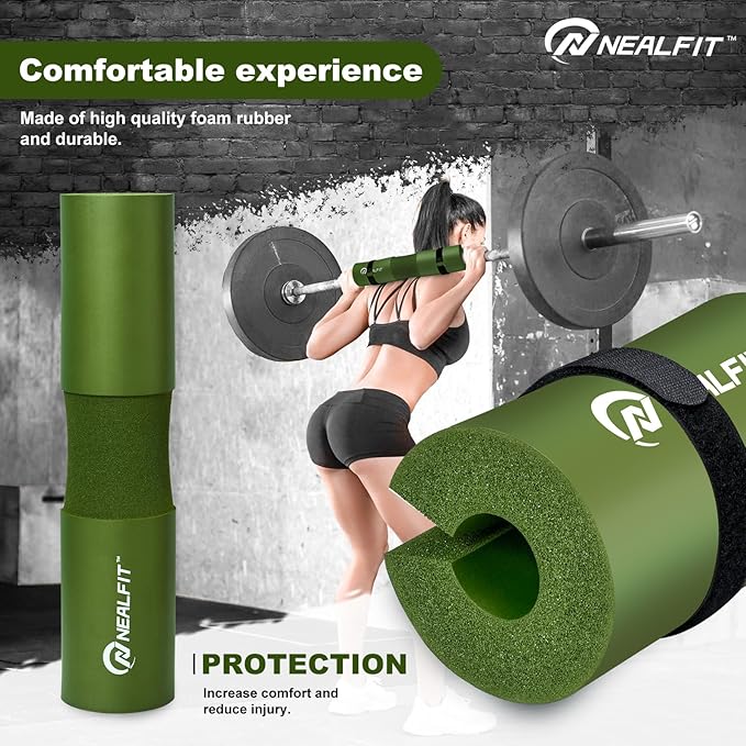 Barbell Pad Squat Pad for Squats—Squat Bar Pad—Great