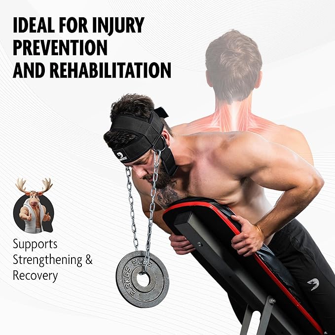DMoose Neck Harness for Weight Lifting - 30"