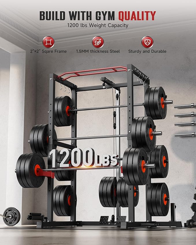 Sportsroyals Power Cage 1600lbs Multi-Function