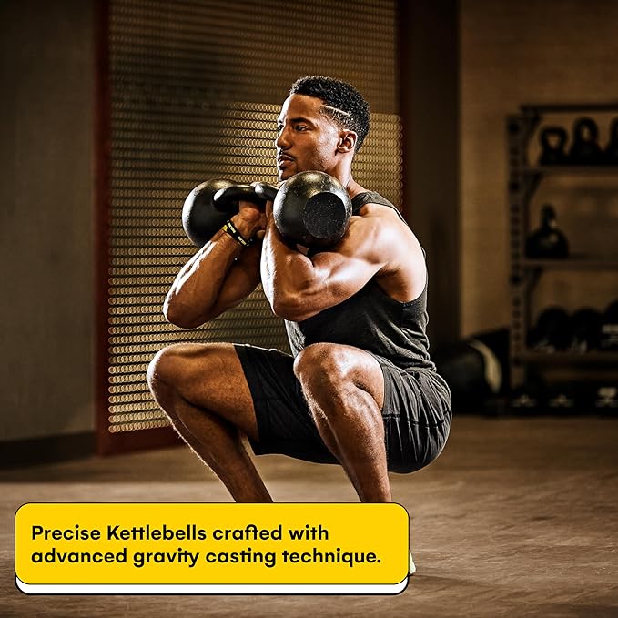Kettlebell Kings Powder Coated Kettlebell Weights - 9-97