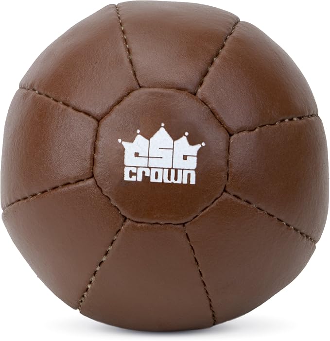 Crown Sporting Goods Vintage Soft Touch Leather Weighted