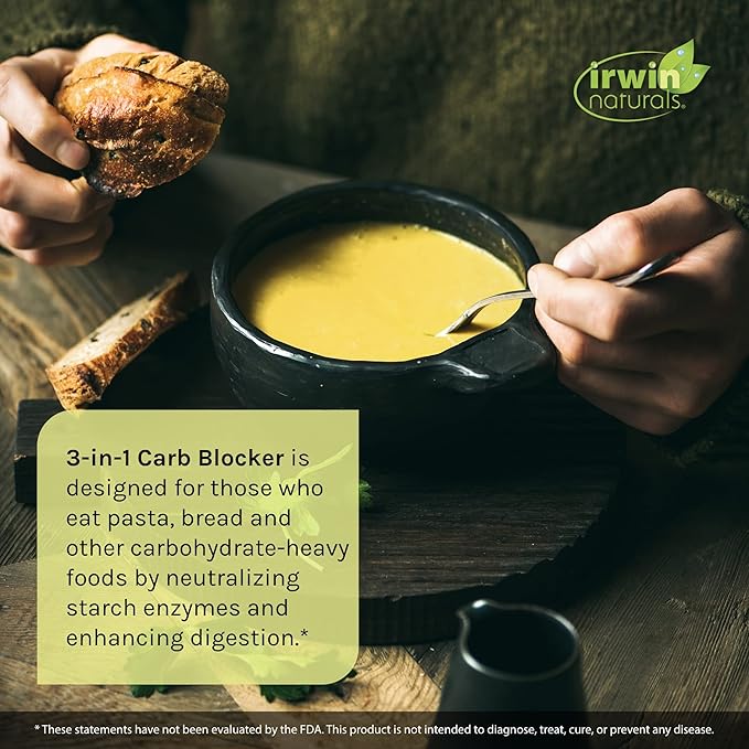 Irwin Naturals Maximum Strength 3-in-1 Carb Blocker 84 Count