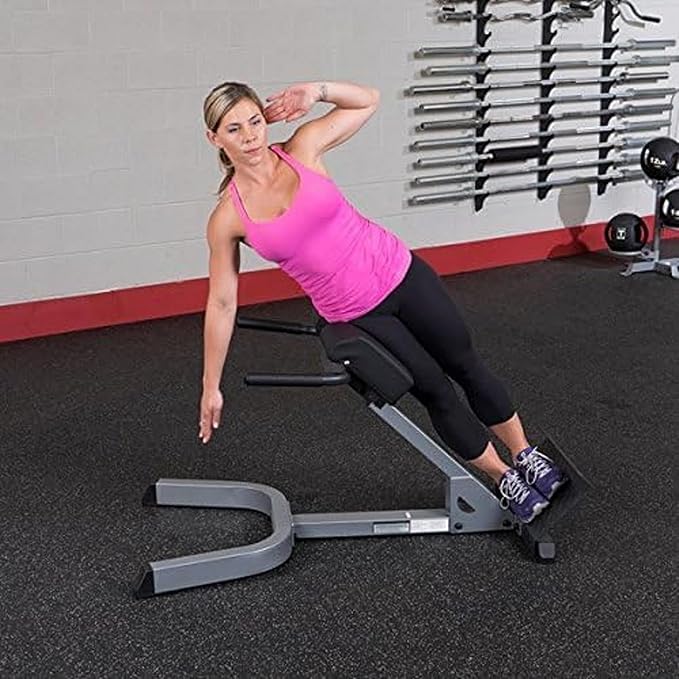 Body-Solid (GHYP345) 45 Degree Hyperextension Bench - Adjustable