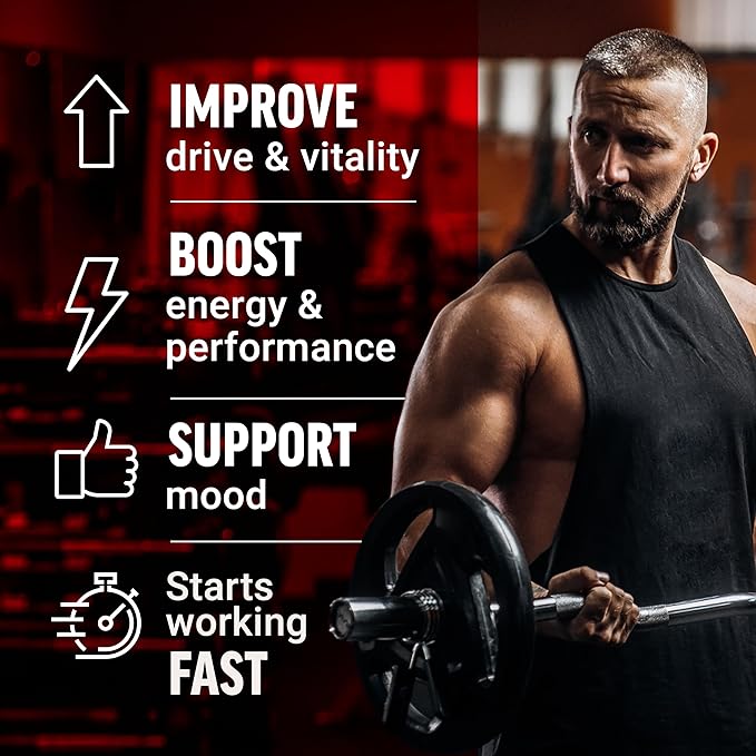Force Factor Yohimbine Supplement for Men, Yohimbe Bark Extract with Superior Absorption to Enhance Performance, 6mg Yohimbine Bark Pills with Key Natural Ingredients, Works Fast, 30 Capsules