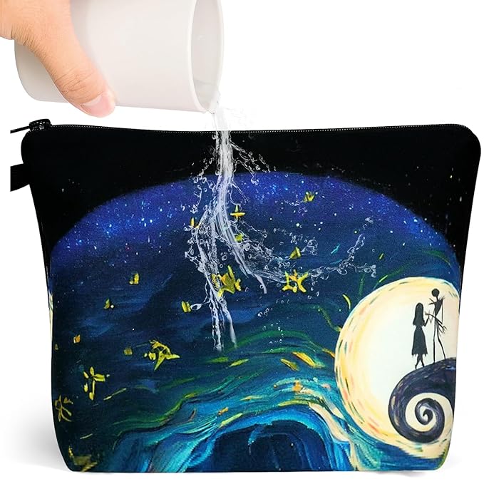 Noozion Large Makeup Bag Cosmetic Bag for Women Travel Bags Makeup Pouch for toiletries Water Resistant Girls Gift