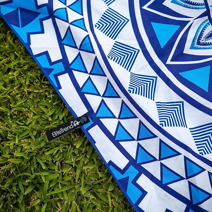 Elite Trend Microfiber Beach Towel - Extra Large 78x35 Inch