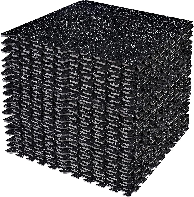Sivan Fitness 1/2" Thick Rubber Top High-Density EVA