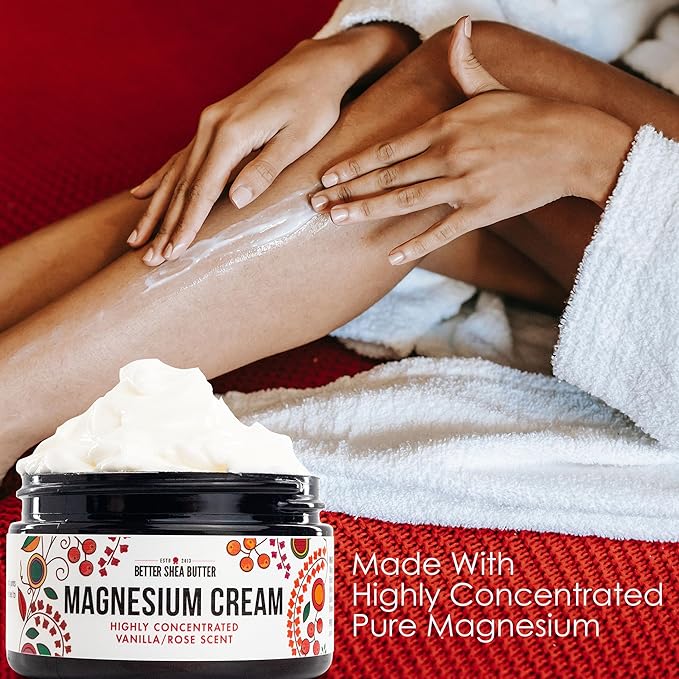 Natural Spa Gift Box, Self Care Kit for Women - Chamomile Bath Salts, Vanilla Rose Magnesium Cream, Non-Toxic Soy Wax Melts - Mother's Day Gift, Easter Basket for Women, Pregnancy Box