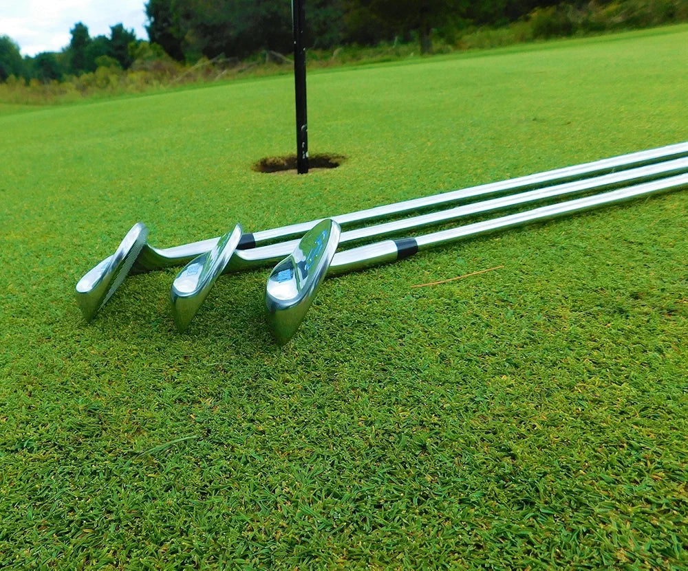 LAZRUS Premium Forged Golf Wedge Set for Men - 52, 56, 60 Degree Wedges + Milled Face for More Spin - Great Golf Gift