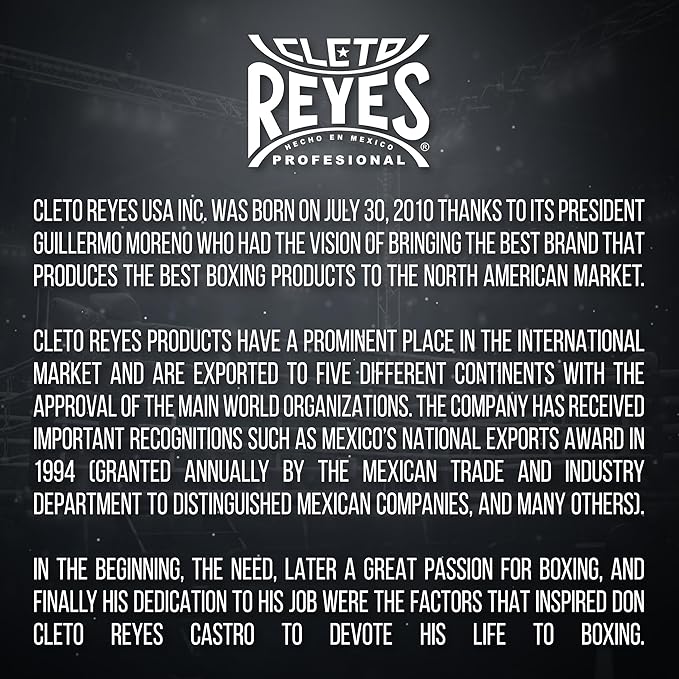 CLETO REYES Training Gloves with Leather Strap & Attached Thumb and Hook & Loop Closure