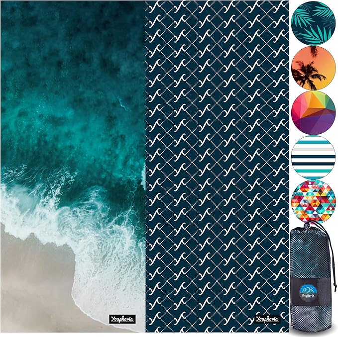 Youphoria Microfiber Travel Towel Fast Drying Lightweight -