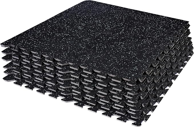Sivan Fitness 1/2" Thick Rubber Top High-Density EVA