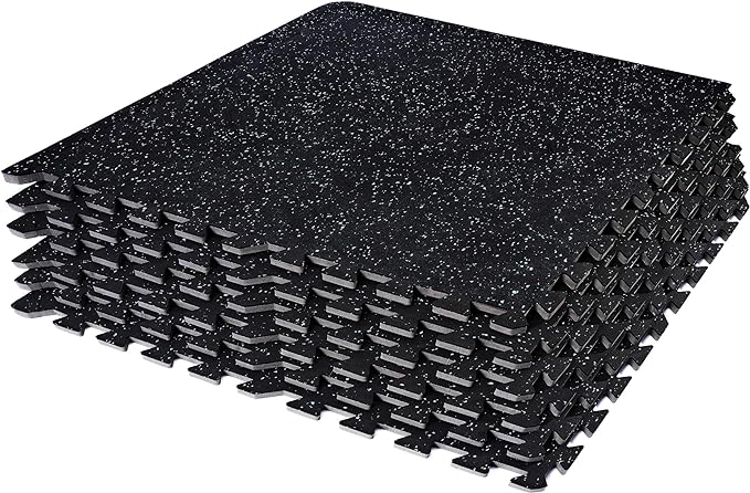 Sivan Fitness 1/2" Thick Rubber Top High-Density EVA