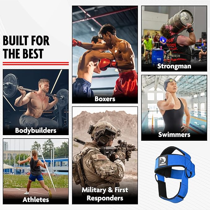 DMoose Neck Harness for Weight Lifting - 30"