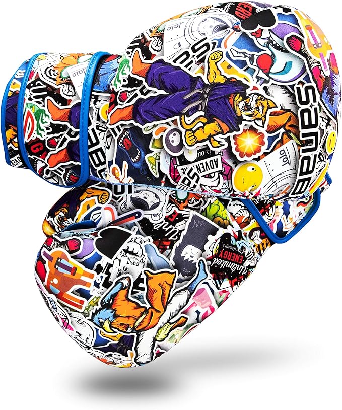 Sanabul Sticker Bomb Adult Boxing Gloves Kickboxing MMA training Punching Heavy Bag