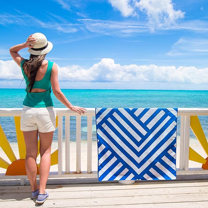 Elite Trend Microfiber Beach Towel - Extra Large 78x35 Inch
