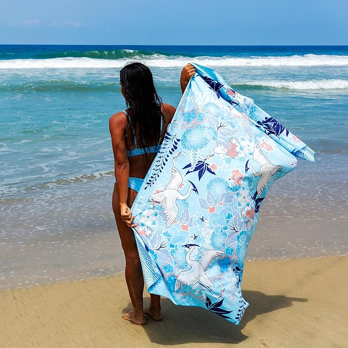 Elite Trend Microfiber Beach Towel - Extra Large 78x35 Inch