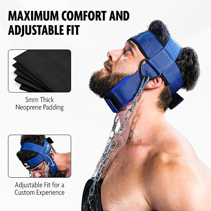 DMoose Neck Harness for Weight Lifting - 30"