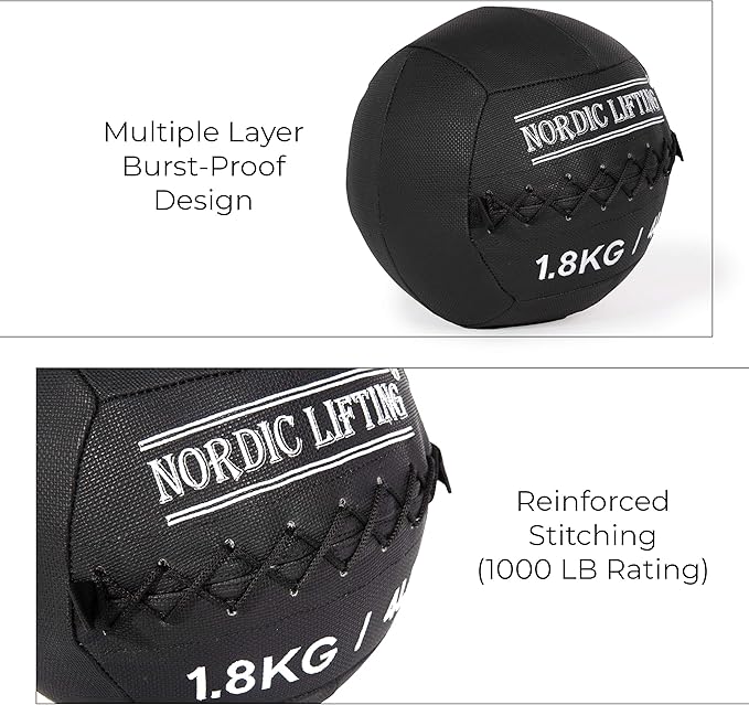 Nordic Lifting Wall Ball for Crossfit & Fitness
