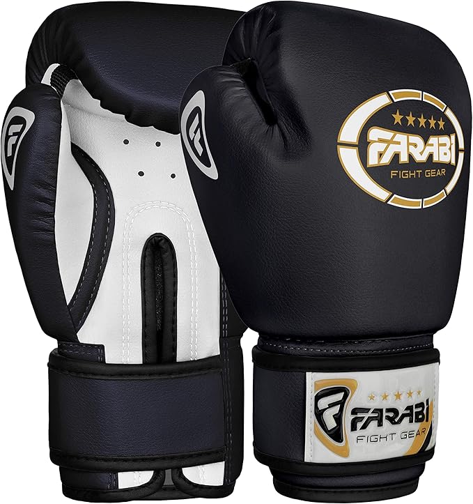Farabi Sports Kids Boxing Gloves 4, 6, 8-oz Boxing Gloves for Kids Junior Boxing Gloves Youth Boxing Gloves Boys and Girls Boxing Training Gloves for MMA Muay Thai & Punching Bag
