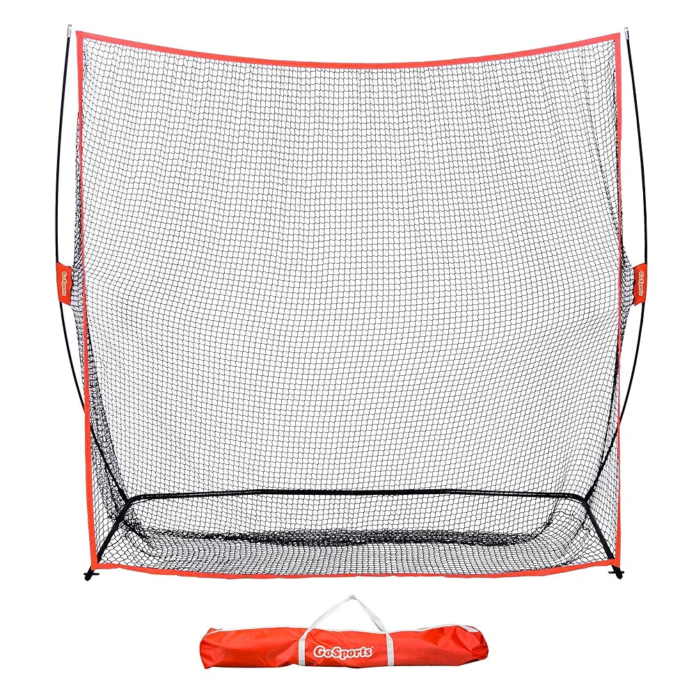 GoSports Golf Practice Hitting Net - Choose Between Huge 10 x 7 ft or 7 x 7 ft Nets - Personal Driving Range for Indoor or Outdoor Use - Designed by Golfers for Golfers