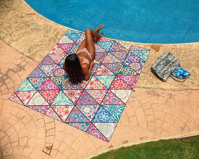 Elite Trend Microfiber Beach Towel - XXL 72x72