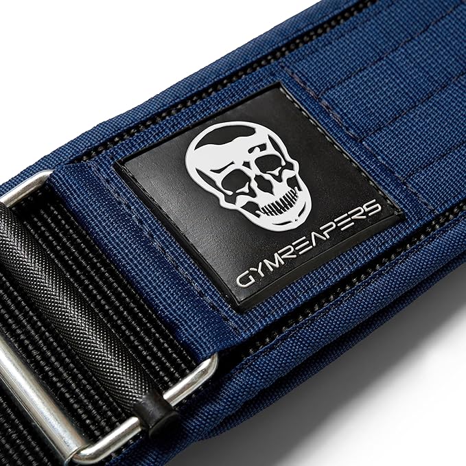 Gymreapers Quick Locking Weightlifting Belt for Bodybuilding 4 Inch