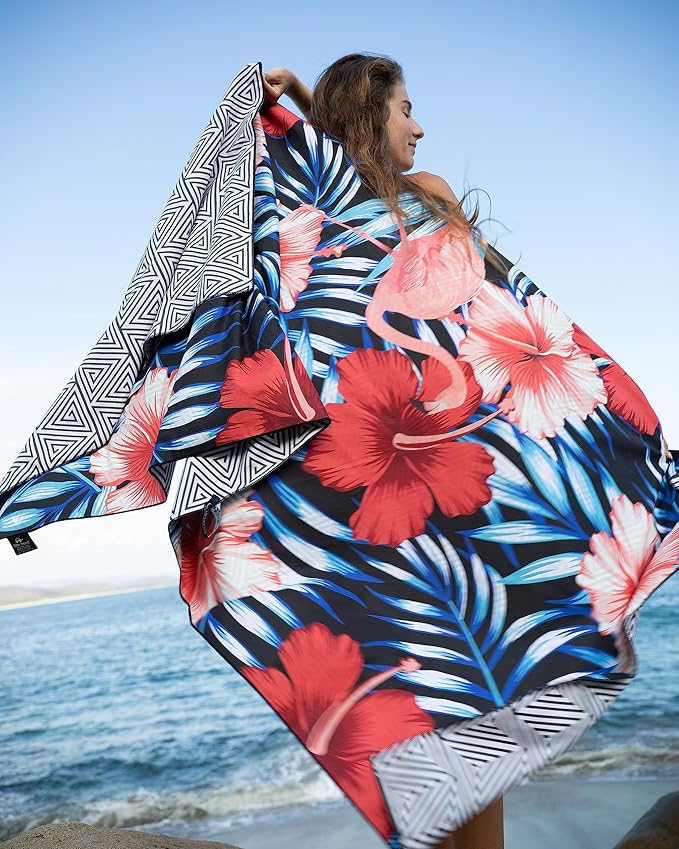 Elite Trend Microfiber Beach Towel - Extra Large 78x35 Inch