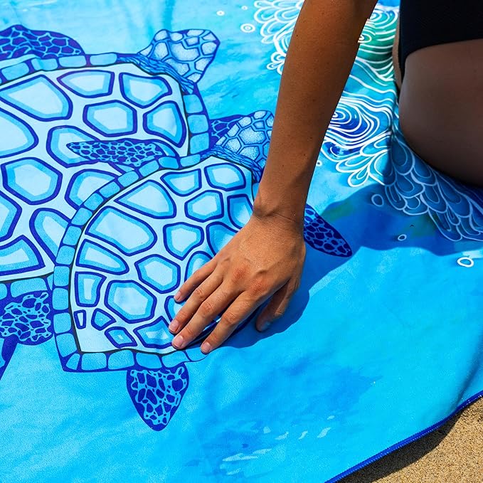 Elite Trend Microfiber Beach Towel - Extra Large 78x35 Inch