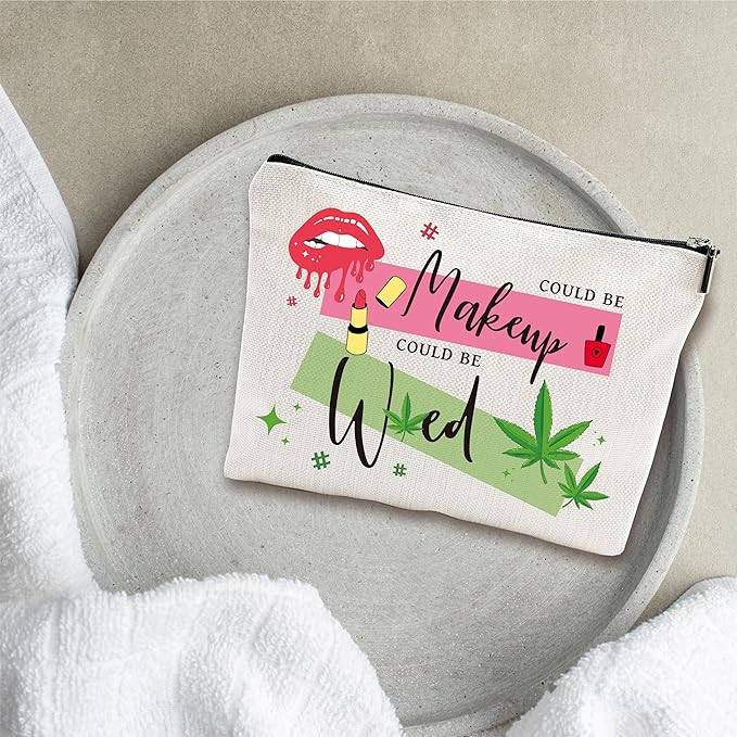 Funny Makeup Bag - Could Be Makeup Could Be... Funny Quotes Cosmetic Bag, Toiletry Bag, Gift For Girls, Besties, Personal Care & Accessories - A27