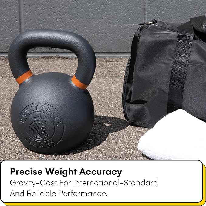 Kettlebell Kings Powder Coated Kettlebell Weights 5-90 LB