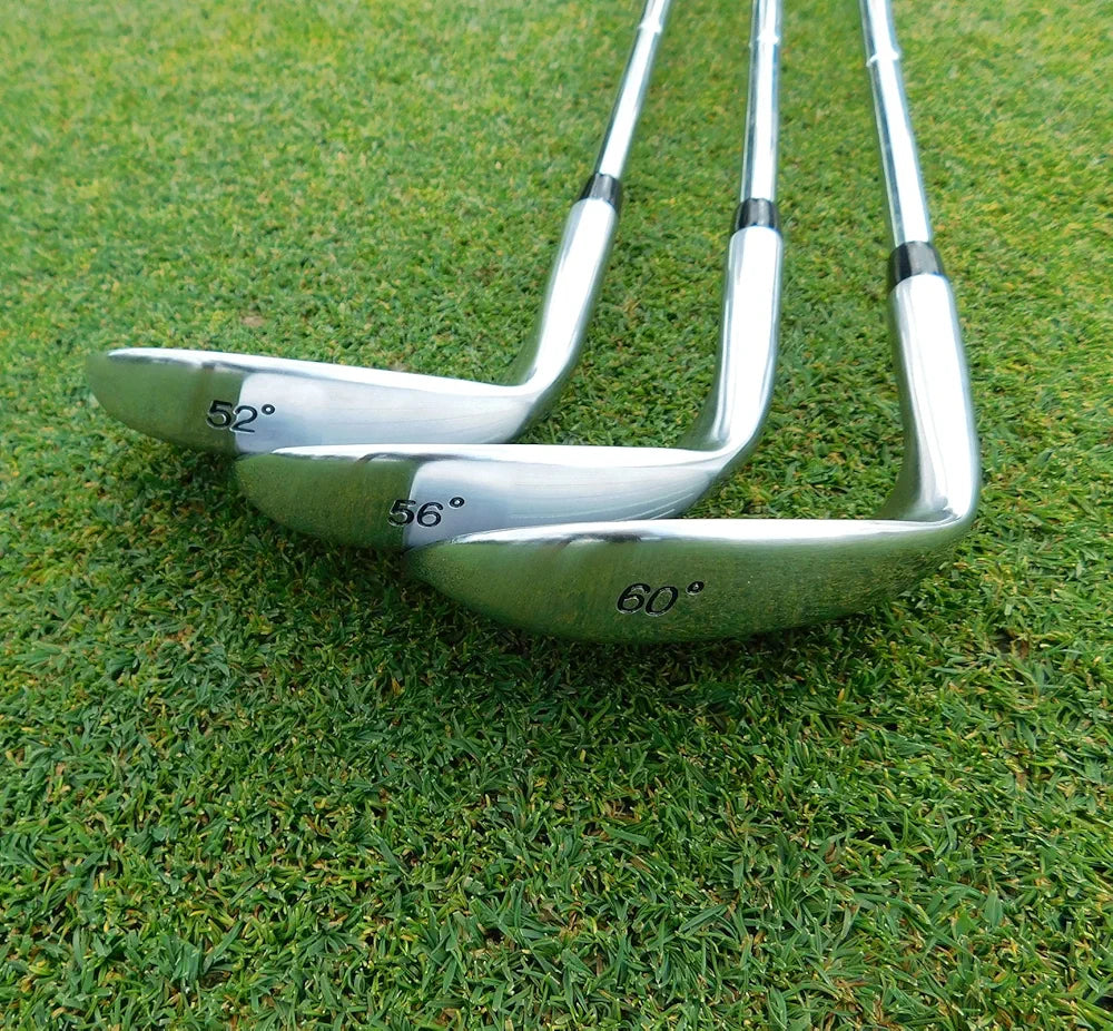 LAZRUS Premium Forged Golf Wedge Set for Men - 52, 56, 60 Degree Wedges + Milled Face for More Spin - Great Golf Gift